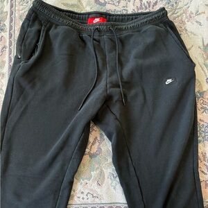Nike Black Joggers with Logo